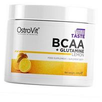 Amino rūgštys BCAA ir glutaminas, BCAA + glutaminas, Ostrovit 200g citrina (28250001) 200g Orange