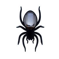 (Gouzi)Mokomasis saulės energija varomas robotas-voras žaislas Saulės energija varomas žaislų įtaisas Dovana juoda