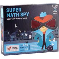 Super matematikos šnipų stalo žaidimai vaikams nuo 8 iki 12 metų iš Chalk & Chuckles - STEM matematikos priemonė mokytis sudėties, atimties, daugybos ir dalybos