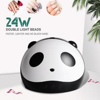 VANREESA 24W LED lempa nagų džiovintuvas LED UV ledo lempa džiovinimui gelio lako laikmatis automatinis jutiklis manikiūro įrankiai None balta