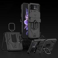 For Samsung Z Flip 4 5g Anti -Dust Lens Cover Folding Bag Case For Samsung Galaxy Z Flip 4 Flip4 Zflip4 Finger Ring Coque for samsung z flip 4 juoda