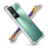 Skirtas Xiaomi Poco F4 GT silikoniniam dėklui Capa atsparus smūgiams permatomas galinis dangtelis Poko Coco F4 M4 X4 Pro NFC GT M5s PocoF4 telefono dėklai For Poco F4 GT gryna