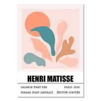 Klasikiniai Matisse Sienos Paveikslai Abstrakčios Lapų Linijos Drobės Tapyba Nordic Plakatai ir Spaudiniai Sienos Paveikslas Svetainei Namų Dekoras 21cm×30cm NoFrame gray