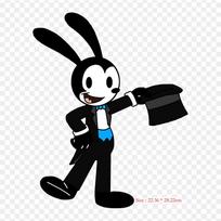 Bendy Tophat Bendy And The Ink Machine Oswald The Luck Iron on Heat Transfer Printing Vinyl Patches Sticker for Clothes DIY Appliques Washable Patches yellow