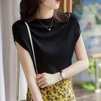 Slim Short Sleeve Summer Blouse Women O-neck Knitted Blouse Shirt Women Tops Blusas Mujer De Moda Womens Tops And Blouses 15874 S juoda