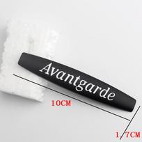 3D metalinis automobilio sparno ženklelis, skirtas B/enz W204 W205 W213 W211 W210 ML Grand Edition Avantgard emblemos logotipo lipdukų priedai juoda