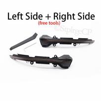 Šoninio veidrodėlio LED dinaminis posūkio signalas, nuoseklus, skirtas Seat Leon III Mk3 5F ST FR Cupra Arona KJ7 2013 2014 2015 2017 m. Left and Right