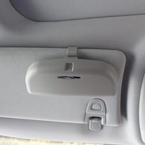 New Sun Visor Glasses Holder Case Sunglasses Box for Porsche 911 918 Cayenne Macan Panamera Cayman Carrera Boxster Single Buckle Gray