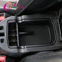 Color My Life ABS Car Armrest Tray Storage Glove Box Armrest Box Fit for Jeep New Compass 2017 2018  Auto