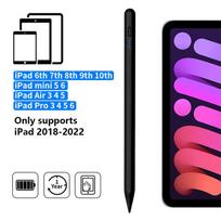 „iPad“ pieštuko delno atmetimo maitinimo ekranas „ipad“ pieštukas, skirtas iPad priedams 2022 2021 2020 2019 2018 Pro Air Mini Stylus juoda