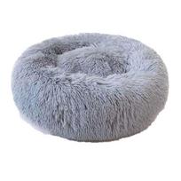 Plush Dog Kennel Cat Kennel Four Seasons Universal Cat Bed Round Nest Deep Sleep Dog Mat Pet Supplies Outer diameter 40cm