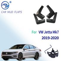 Automobilio purvasaugiai purvasaugiai purvasaugiai priekiniai galiniai sparno apsaugai VW Jetta Mk7 black