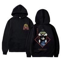 Japonijos anime „Demon Slayer Gyuutarou“ dvipusis megztinis „Unisex“ moteriškas vilnonis medvilninis megztinis vyriškas „Manga“ negabaritinis megztinis 4XL yellow