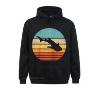 Prevailing Whale Shark Retro Vintage 60s 70s Unisex Women Gifts Sea Animal Raglan Baseball Tee Sweatshirts Women Hoodies Clothes 2XL