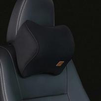 Automobilio vairuotojo pagalvė atminties putplasčio automobilio juosmens atrama nugaros pagalvėlė Minkšta automobilio sėdynės kaklo pagalvė Plaunama automatinė pagalvės pagalvė 1pcs black neck