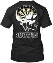 Darts Player S State Of Mind Standard Unisex T-Shirt S
