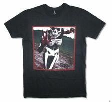 Slipknot Skeleton Body Black Unisex T-shirt Shit S gray