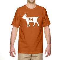 Texas Longhorns Ricky Williams Goat Unisex T-shirt S