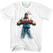 Street Fighter Ryu Slim Fit White Unisex T-shirt XXXXL white