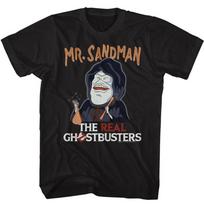 Vaiduoklių medžiotojai Ponas. Sandman Black Unisex marškinėliai S
