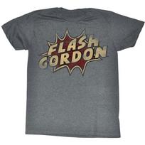 Flash Gordon Dots Arctic Gray Triblend Unisex T-shirt S