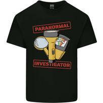 Paranormal Activity Investigator Ghosts Spirits Unisex T-shirt S brown