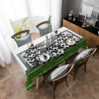 Futbolo vartų žolės staltiesės šventinės dekoracijos vandeniui atsparios stačiakampės staltiesės Vestuvių dekoro stalo uždangalas 4pcs 33x48 Table mat