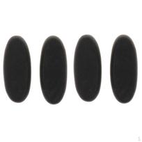 Massage Natural Oval Basalt , Rocks 8x3.2x1.5 Cm