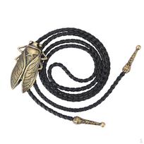 Rodeo Dance Ties Western Cowboy Tie Cicada Shape for men