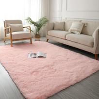 Šiuolaikinė svetainė Didelis kilimas ilgi plaukai Vaikų kambario kilimai Miegamojo Pūkuotas Dekoratyvinis Kilimėlis Nordic Fluffy Kilimėliai prie lovos 40x60cm small size