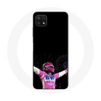 Coque maniacase pour Samsung Galaxy A22 5G Formule 1 Sergio Pérez Mendoza gagné la course juoda