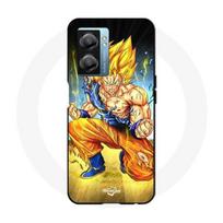 Coque Realme V23 goku genou a terre