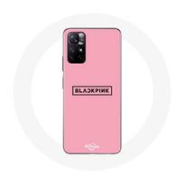 Coque pour Xiaomi Redmi Note 11s 5G Blackpink Groupe de K-pop Logo Fond Rose rožinė