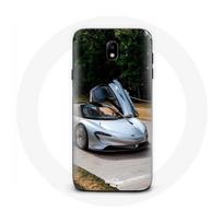 Coque Samsung Galaxy J3 2017 Formule 1 McLaren Voiture Gris pilka