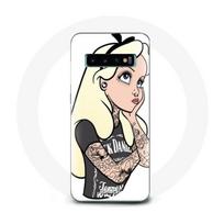 Coque pour Samsung Galaxy s10 plus Alice Princesse tatouée