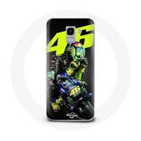 Coque pour Samsung Galaxy A6 2018 Valentino Rossi motoGP 46 Pilote de vitesse