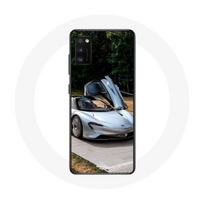 Coque pour Samsung Galaxy S20 plus Formule 1 McLaren Voiture Gris pilka