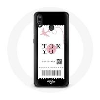 Coque pour Huawei P20 Lite Billet d'avion Tokyo Japon