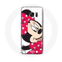 Coque pour Samsung Galaxy S6 edge Minnie Mouse Dessin animé mignon