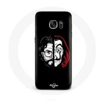 Coque pour Samsung Galaxy S6 Edge La casa de papel El Profesor Masque Split