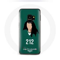 Coque pour Samsung S9 plus Squid Game Han Mi Nyeo Numéro 212