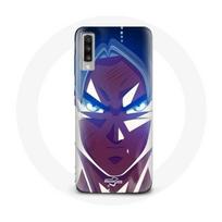 Coque pour Samsung Galaxy A50 Dragon Ball Goku Visage énervé