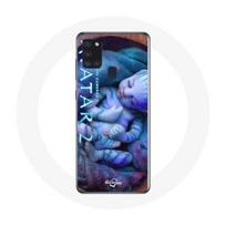 Coque pour Samsung Galaxy A21s Avatar Neytiri Saison 2 La Voie De L'eau Bande Annonce 2022 The Way of Water