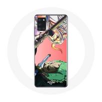 Coque pour Samsung Galaxy A21S Yamato Et Zoro One Piece Anime Poster juoda