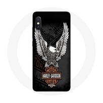 Coque pour Xiaomi Redmi Note 5 Pro Harley Davidson aigle logo