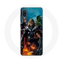 Coque pour Samsung Galaxy A02 Avengers film de super héros