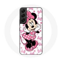 Coque pour Samsung Galaxy S22 Minnie Mouse Dessin animé mignon rose