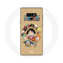 Coque pour Samsung Galaxy Note 9 One piece Manga Equipage du Chapeau de Paille