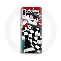 Coque pour Samsung Galaxy A20e Tanjiro Demon Slayer Kimetsu no Yaiba Anime