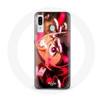 Coque pour Samsung Galaxy A20e Tanjiro Demon Slayer Kimetsu no Yaiba en colère